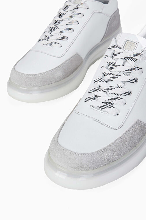 Tamer Tanca Beyaz Erkek Sneaker 863 151786 ERK AYK Y23 - Görsel 5