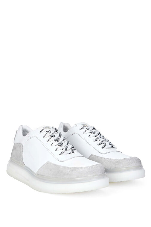 Tamer Tanca Beyaz Erkek Sneaker 863 151786 ERK AYK Y23 - Görsel 3
