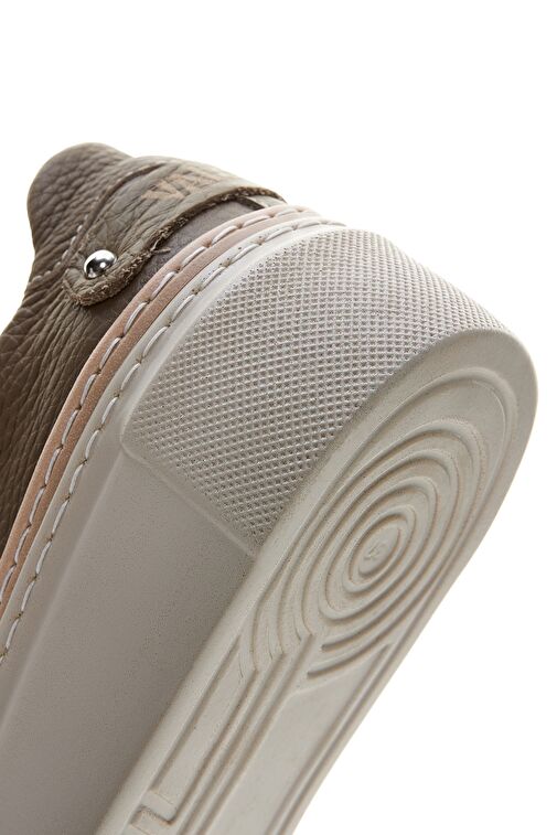 Valmenti Nora Kadın Vizon Floter Hakiki Deri Sneakers & Spor Ayakkabı - Görsel 6