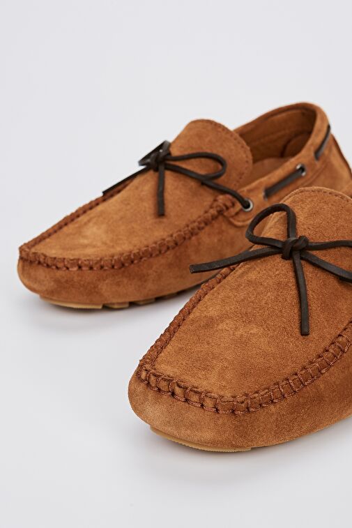 Valmenti Rachele Erkek Viski Süet Hakiki Deri Loafer Ayakkabı - Görsel 4