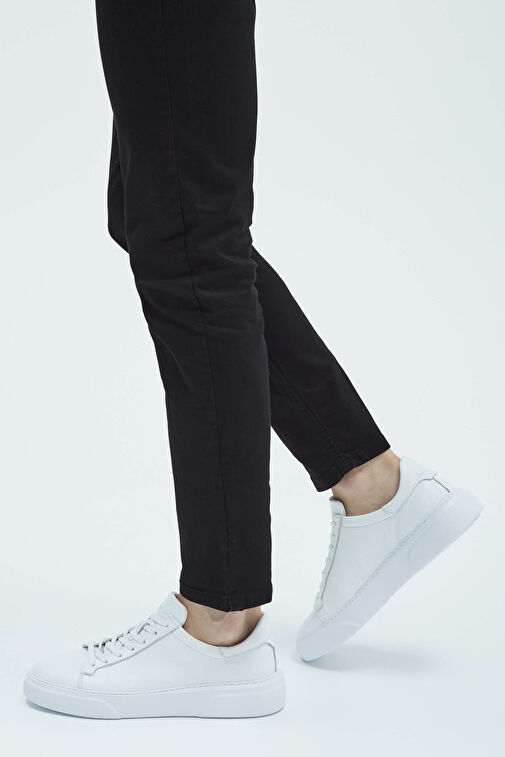 Tamer Tanca Erkek Hakiki Deri Beyaz Sneakers & Spor Ayakkabı - Görsel 2