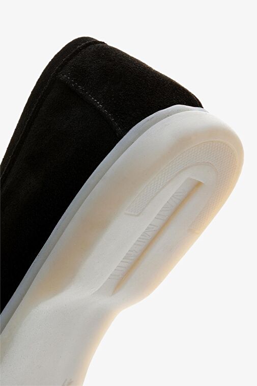 Valmenti Siyah Erkek Süet Loafer 978 101 ERK AYK Y23 - Görsel 6