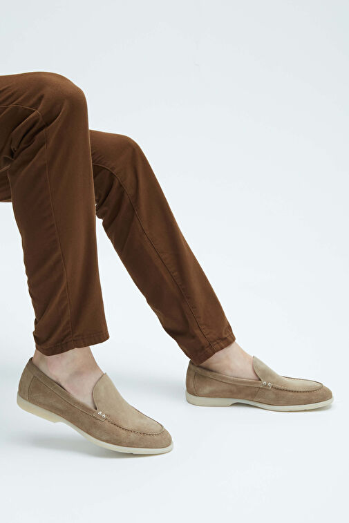 Tamer Tanca Tamer Tanca Bej Erkek Süet Loafer 01 1000 ERK AYK Y23 Boyner'de! Bej - 4. görsel