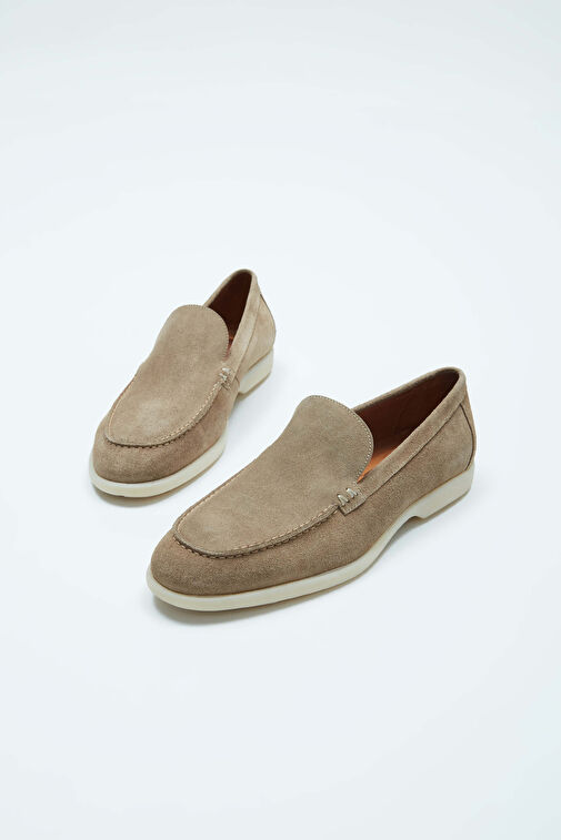 Tamer Tanca Tamer Tanca Bej Erkek Süet Loafer 01 1000 ERK AYK Y23 Boyner'de! Bej - 6. görsel
