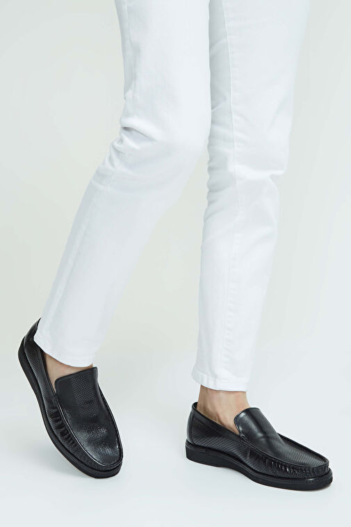 Tamer Tanca Kahverengi Erkek Deri Loafer 183 21505 ERK AYK SK23/24 - Görsel 3