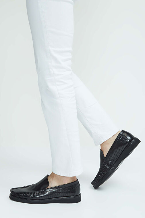 Tamer Tanca Kahverengi Erkek Deri Loafer 183 21505 ERK AYK SK23/24 - Görsel 2