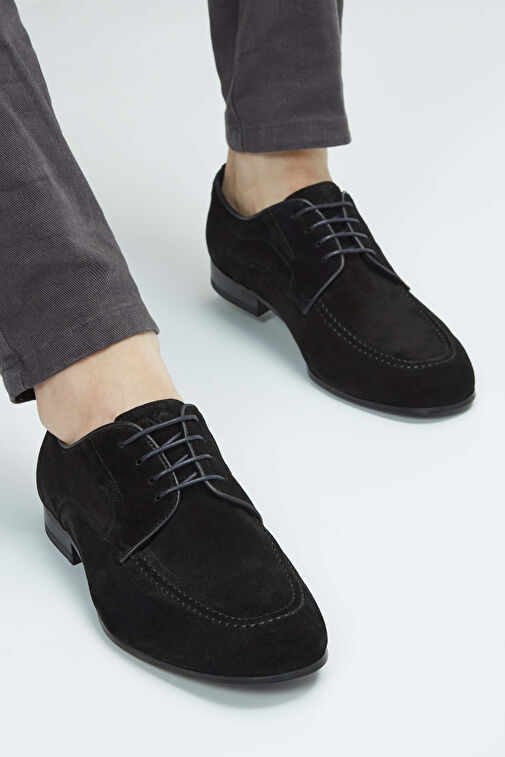 Tamer Tanca Siyah Erkek Süet Günlük Ayakkabı 183 27302 ERK AYK SK23/24 - Görsel 5
