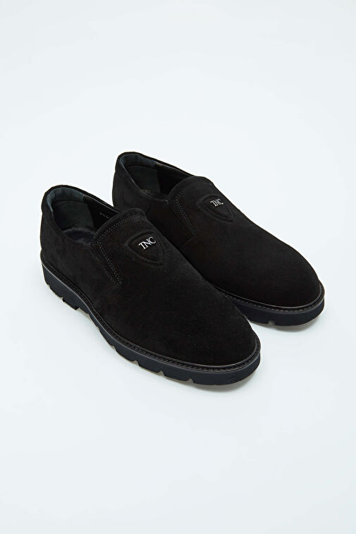 Tamer Tanca Siyah Erkek Deri Günlük Ayakkabı 183 26657 ERK AYK SK23/24 - Görsel 3