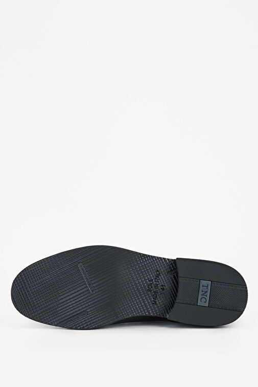 Tamer Tanca Erkek Hakiki Deri Siyah Casual Bot - Görsel 7