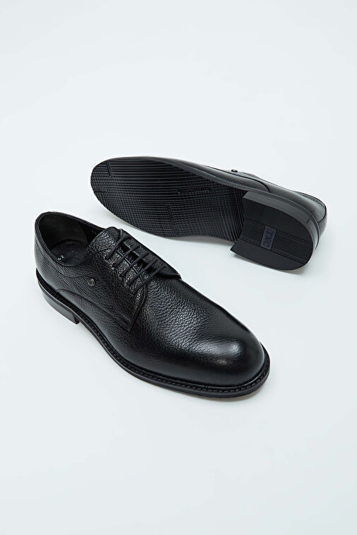 Tamer Tanca Lacivert Erkek Deri Günlük Ayakkabı 183 12466 ERK AYK SK23/24 - Görsel 4