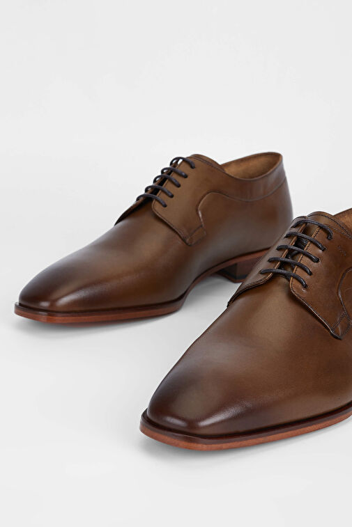 Tamer Tanca Siyah Erkek Deri Klasik Ayakkabı 987 026 ERK AYK SK23/24 - Görsel 4