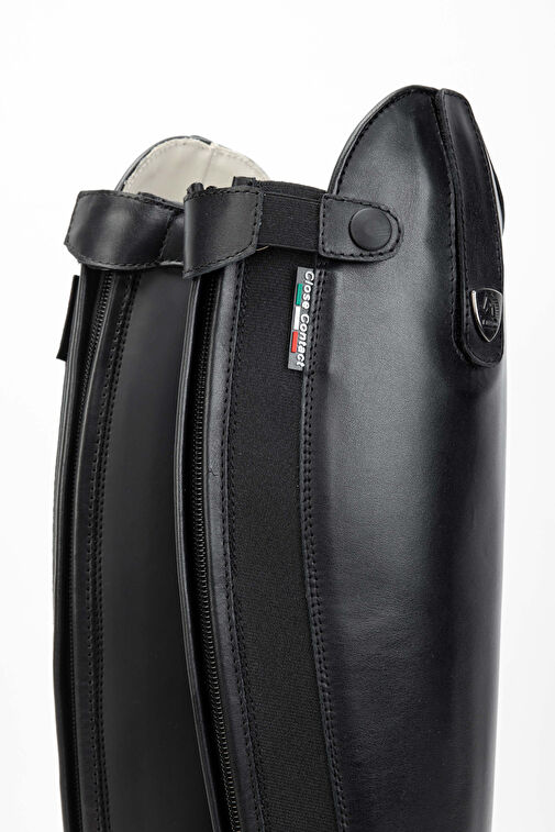 Tattini Unisex Hakiki Deri Siyah (Medium) Binici Cizmesi Çizme - Görsel 6