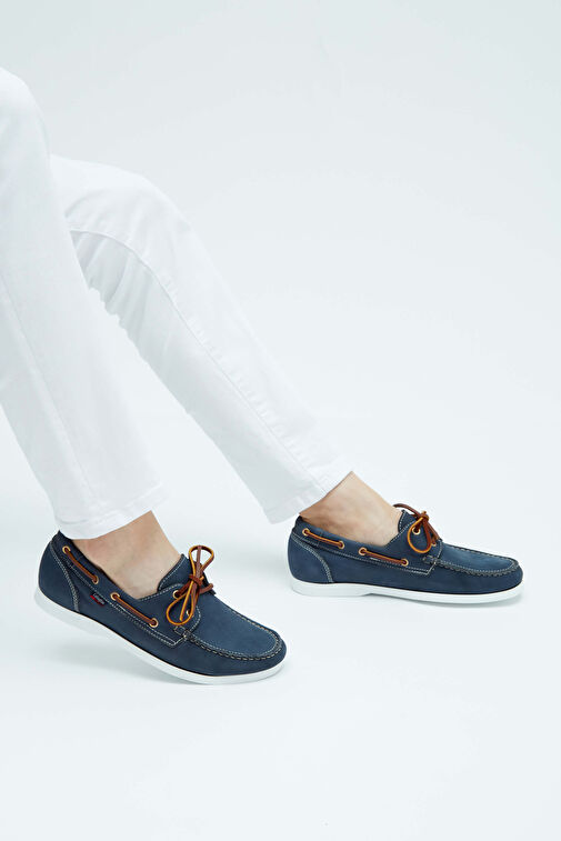 Callaghan Mavi Erkek Deri Loafer 618 51600 ERK AYK Y23 - Görsel 4