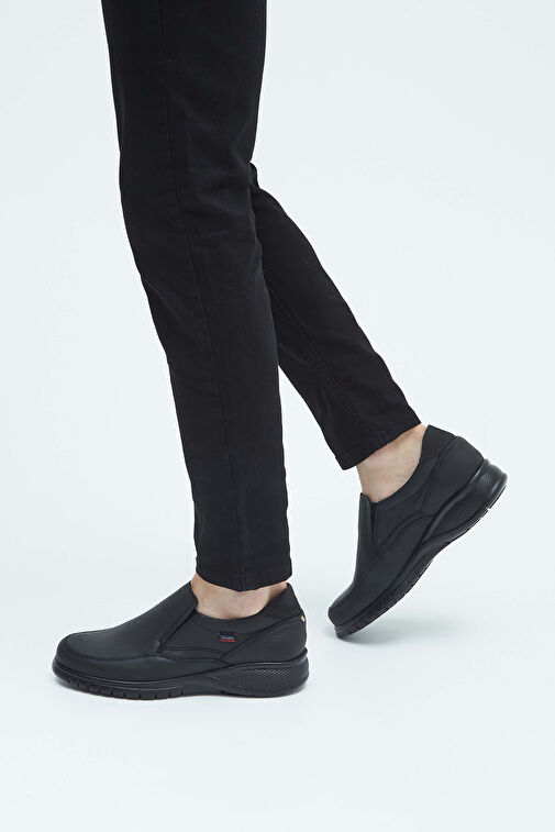 Callaghan Siyah Erkek Deri Günlük Ayakkabı 618 12701 ERK AYK Y23 - Görsel 2