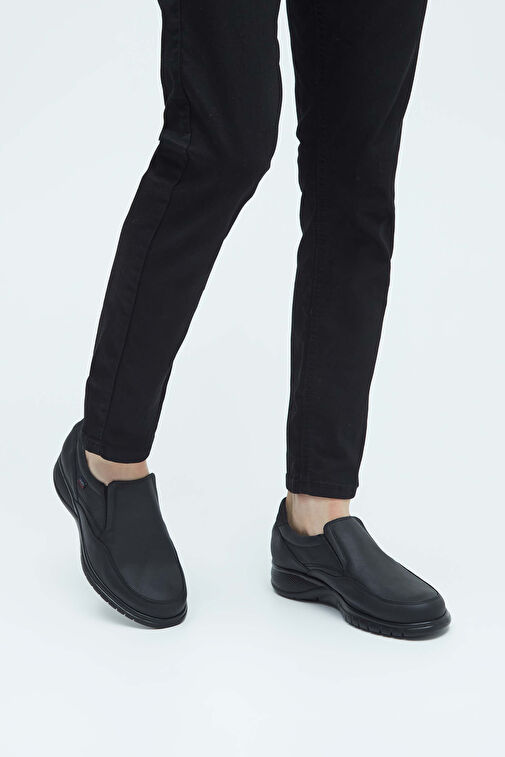 Callaghan Siyah Erkek Deri Günlük Ayakkabı 618 12701 ERK AYK Y23 - Görsel 3