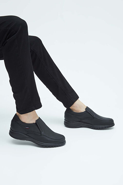 Callaghan Siyah Erkek Deri Günlük Ayakkabı 618 12701 ERK AYK Y23 - Görsel 4