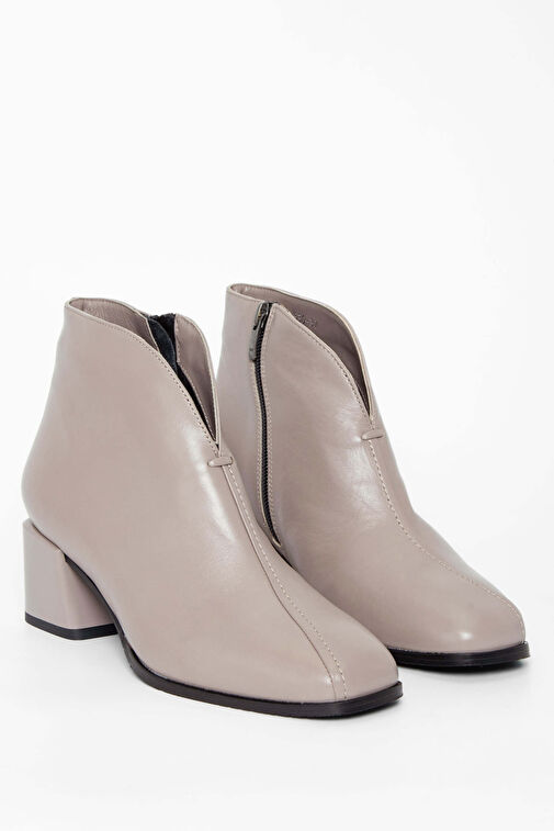 Tamer Tanca Kadın Hakiki Deri Vizon Casual Bot - Görsel 3