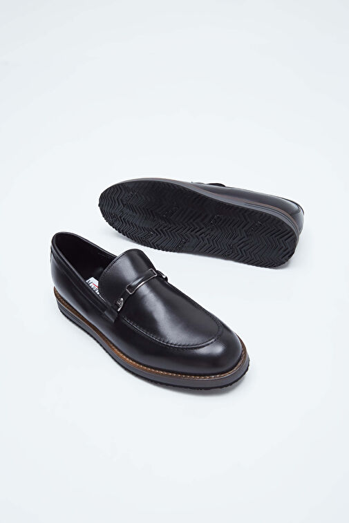 Mario Bruni Siyah Erkek Deri Loafer 104 64516-2 ERK AYK SK23/24 - Görsel 4
