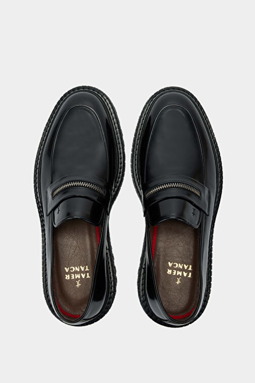 Tamer Tanca Kahverengi Erkek Deri Loafer 537 3252 ERK AYK SK23/24 - Görsel 4