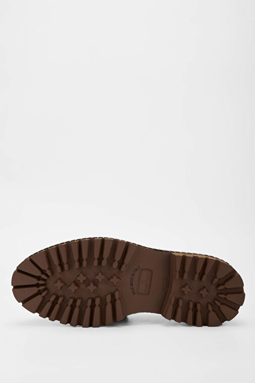 Tamer Tanca Erkek Hakiki Deri Kahverengi Loafer Ayakkabı - Görsel 7