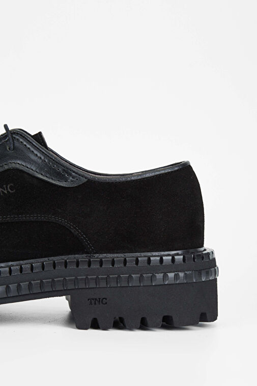 Tamer Tanca Siyah Erkek Süet Günlük Ayakkabı 537 3248 ERK AYK SK23/24 - Görsel 5
