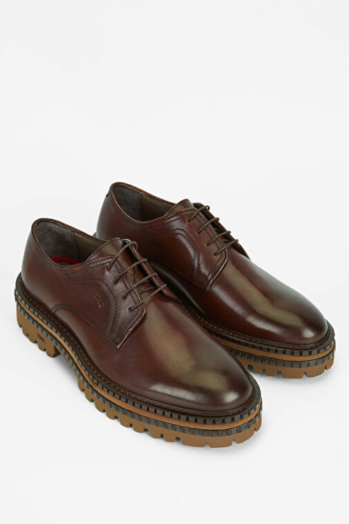 Tamer Tanca Siyah Erkek Deri Günlük Ayakkabı 537 3253 ERK AYK SK23/24 - Görsel 3