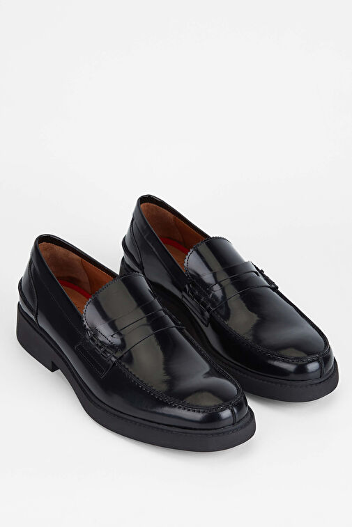 Tamer Tanca Bordo Erkek Deri Loafer 01 2222 ERK AYK SK23/24 - Görsel 3