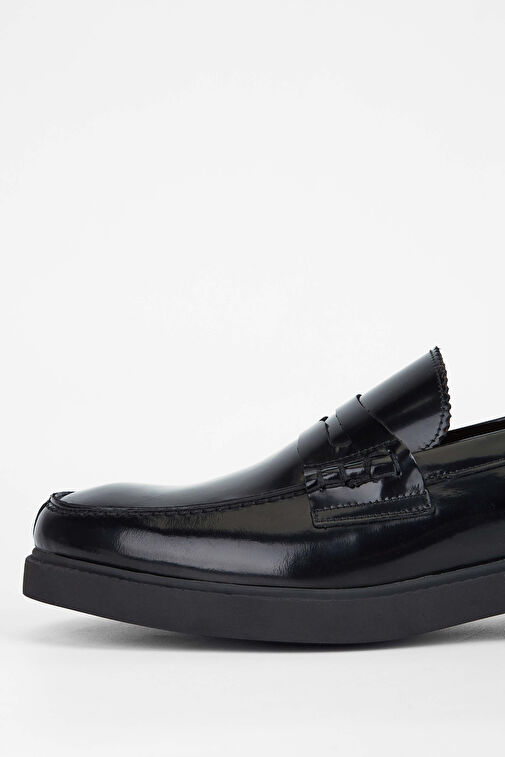 Tamer Tanca Bordo Erkek Deri Loafer 01 2222 ERK AYK SK23/24 - Görsel 4