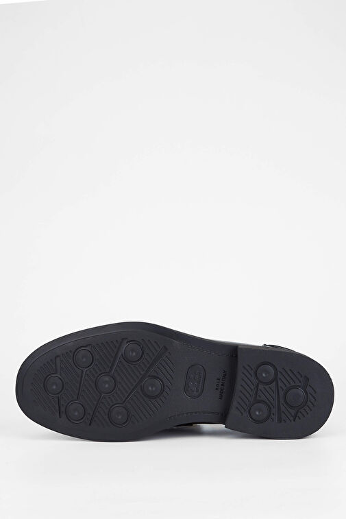 Tamer Tanca Bordo Erkek Deri Loafer 01 2222 ERK AYK SK23/24 - Görsel 7