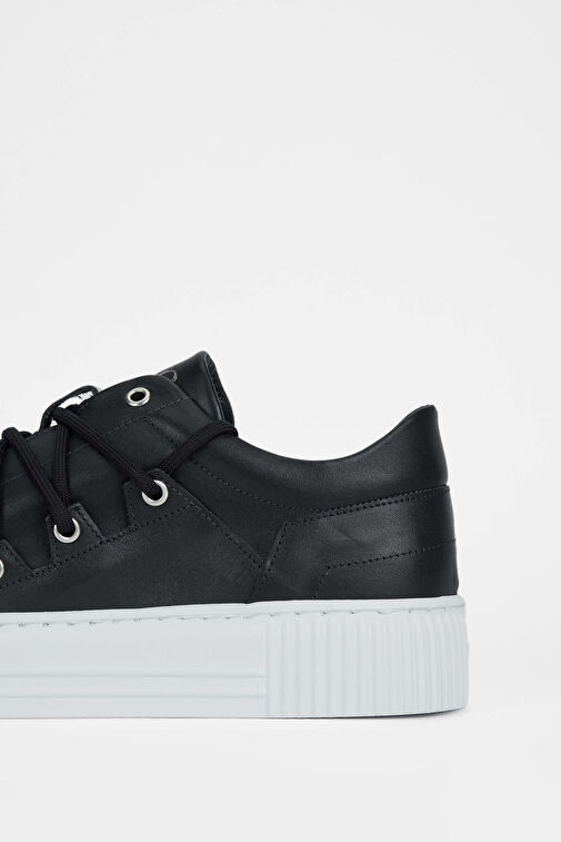 Tamer Tanca Erkek Hakiki Deri Lacivert Sneakers & Spor Ayakkabı - Görsel 5