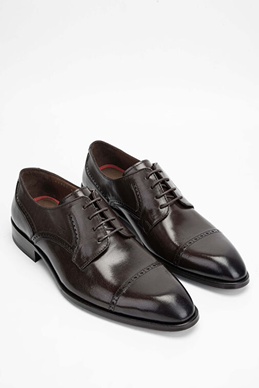 Tamer Tanca Siyah Erkek Deri Klasik Ayakkabı 477 66905 ERK AYK SK23/24 - Görsel 3