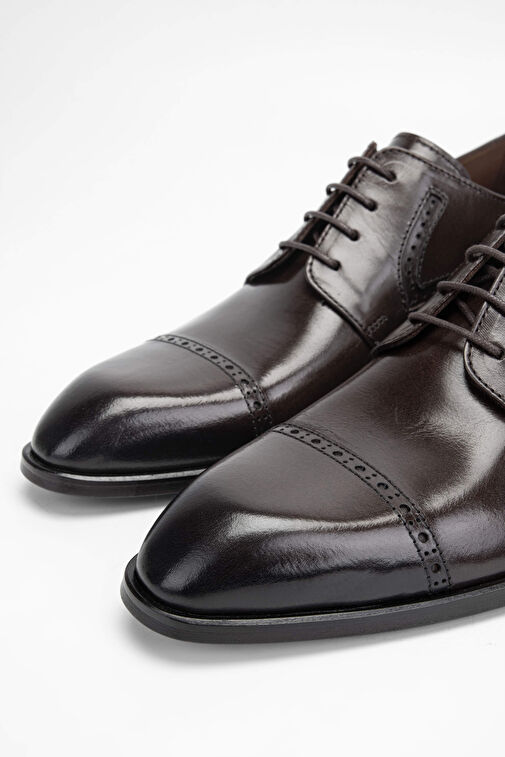 Tamer Tanca Siyah Erkek Deri Klasik Ayakkabı 477 66905 ERK AYK SK23/24 - Görsel 4