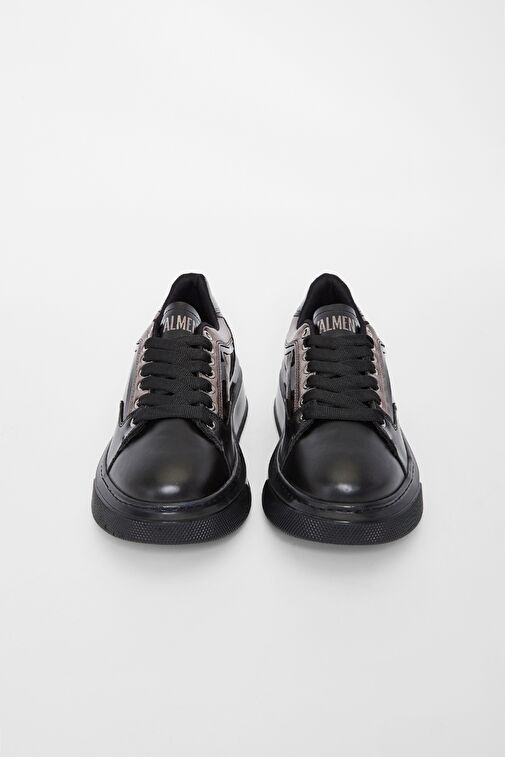 Valmenti Kadın Siyah/antrasit Suni Deri Sneakers & Spor Ayakkabı - Görsel 5