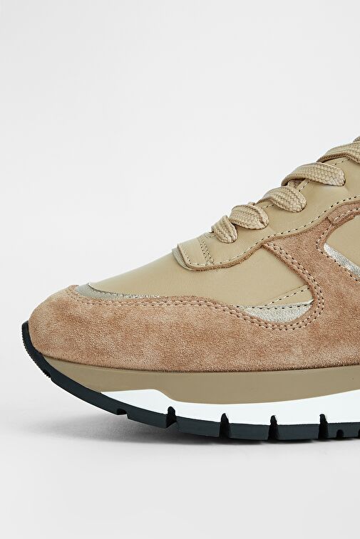 Valmenti Venus Kadın Çikolata Hakiki Deri Sneakers & Spor Ayakkabı - Görsel 5