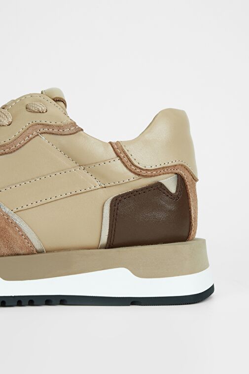 Valmenti Venus Kadın Çikolata Hakiki Deri Sneakers & Spor Ayakkabı - Görsel 6