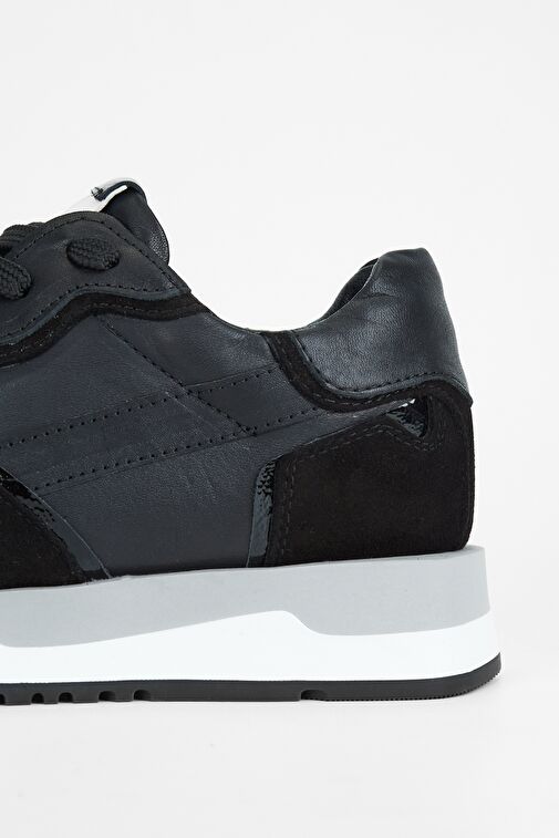 Valmenti Beyaz-Gri Kadın Deri Sneaker 996 119-1 BN AYK SK23/24 - Görsel 2