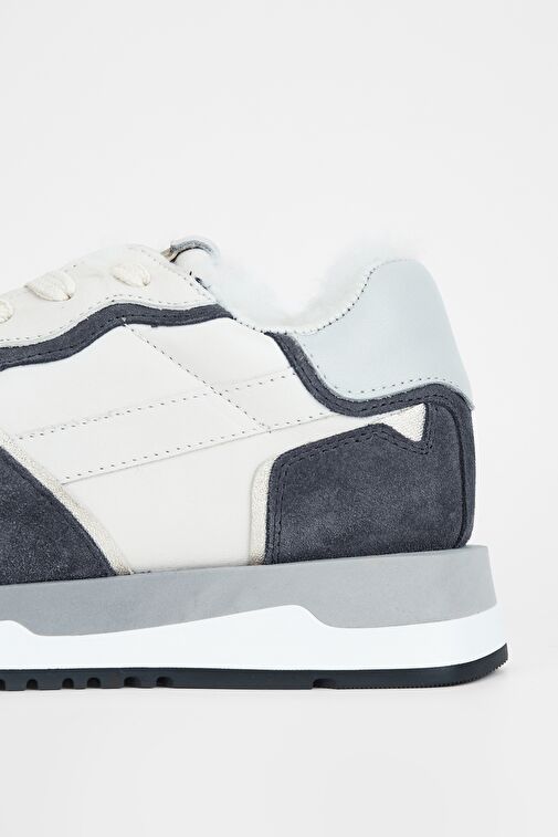 Valmenti Venus Kadın Mavi Hakiki Deri Sneakers & Spor Ayakkabı - Görsel 6