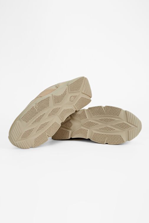 Valmenti Kadın Vizon Hakiki Deri Sneakers & Spor Ayakkabı - Görsel 7