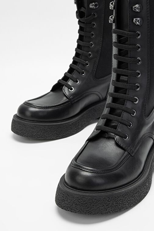 Valmenti Siyah Kadın Deri Postal 957 40380 BN BOT SK23/24 - Görsel 4