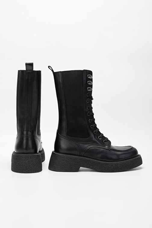 Valmenti Siyah Kadın Deri Postal 957 40380 BN BOT SK23/24 - Görsel 5