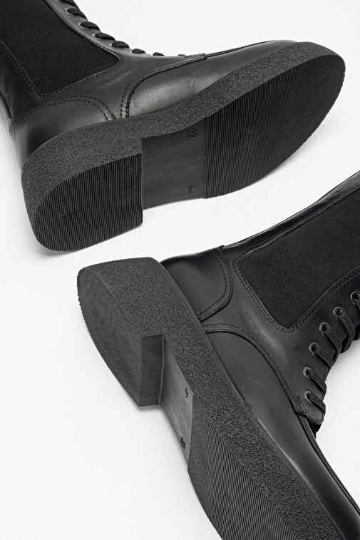 Valmenti Siyah Kadın Deri Postal 957 40380 BN BOT SK23/24 - Görsel 6