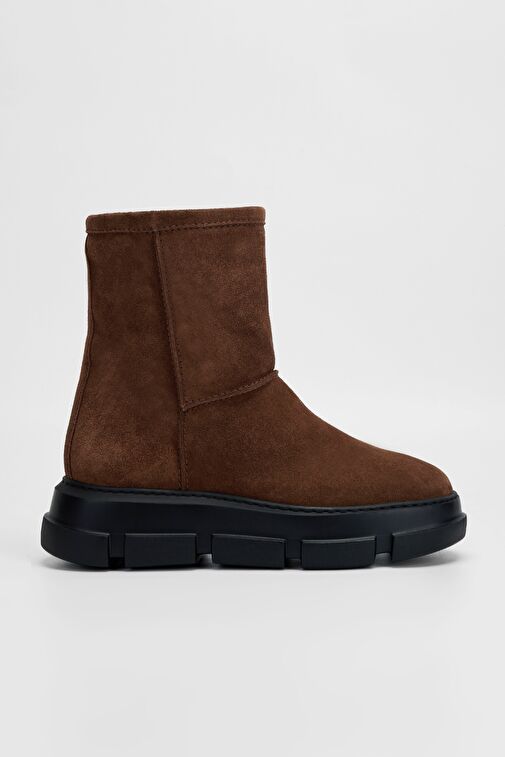 Valmenti Kadın Tütün Hakiki Deri Casual Bot - Görsel 2