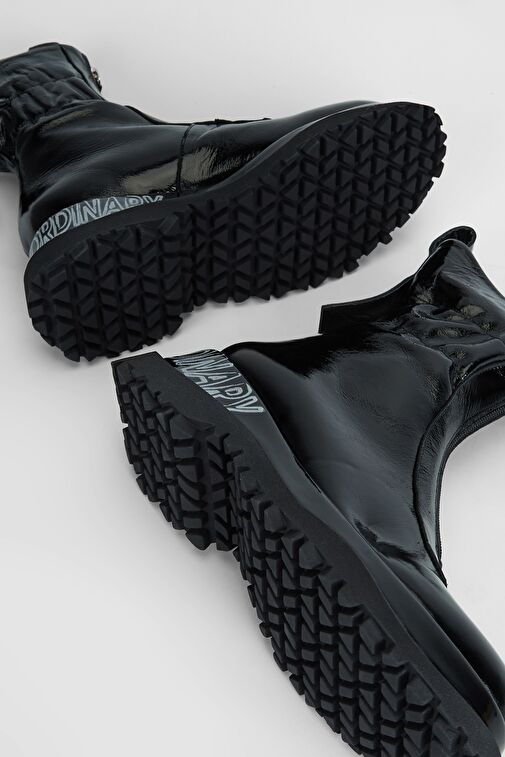 Valmenti Orıonex Kadın SIYAH KRSK RGN Hakiki Deri Casual Bot - Görsel 8