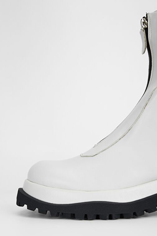 Valmenti Orıonex Kadın Beyaz Hakiki Deri Casual Bot - Görsel 6