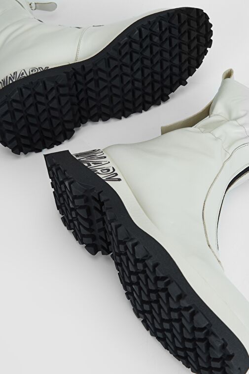 Valmenti Orıonex Kadın Beyaz Hakiki Deri Casual Bot - Görsel 8