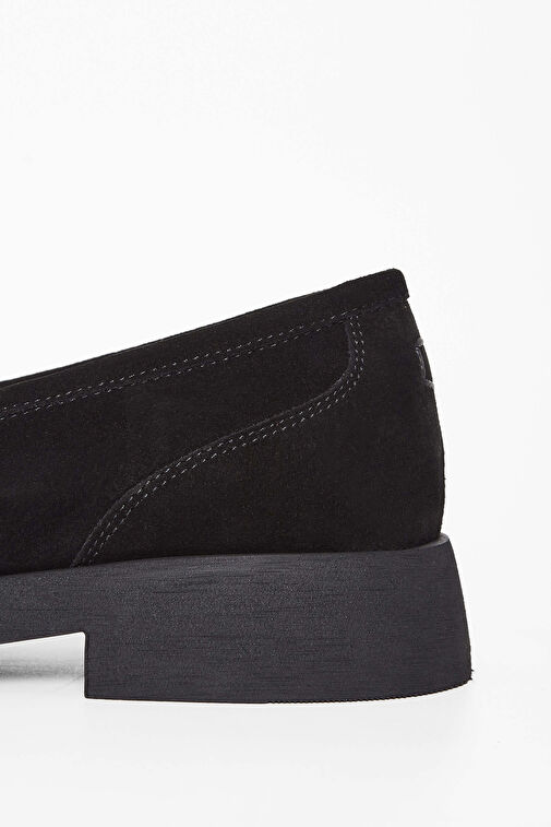 Tamer Tanca Gri Kadın Süet Loafer 33 67700 BN AYK SK23/24 - Görsel 6