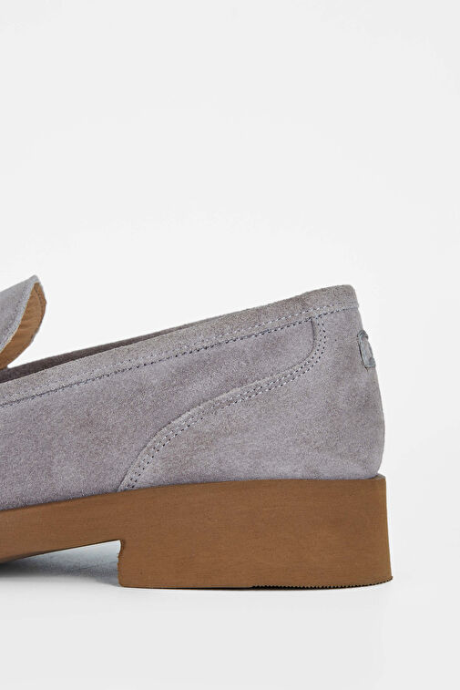 Tamer Tanca Kadın Hakiki Deri Vizon Loafer Ayakkabı - Görsel 6