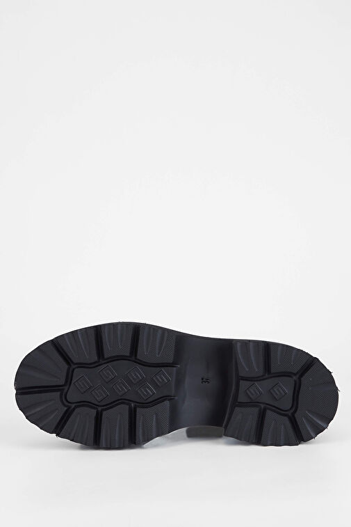 Tamer Tanca Siyah Kadın Rugan Loafer 33 75503 BN AYK SK23/24 - Görsel 7