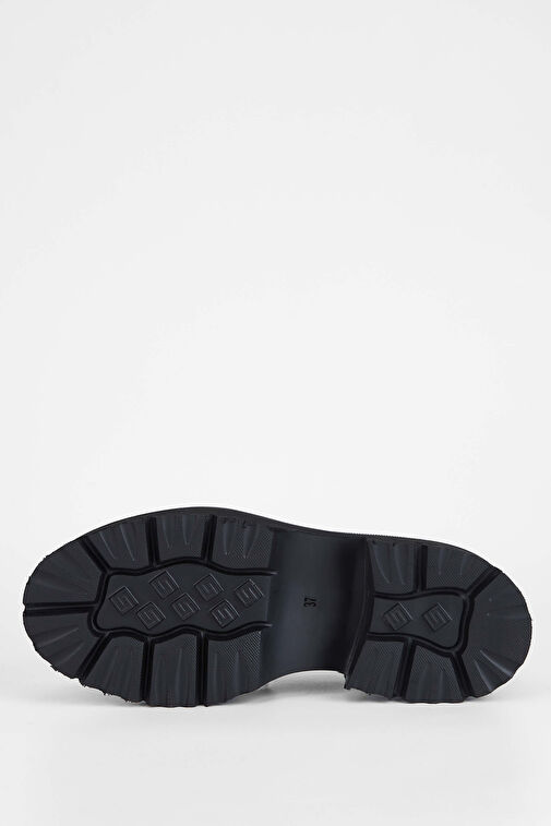 Tamer Tanca Gri Kadın Süet Loafer 33 5030 BN AYK SK23/24 - Görsel 7