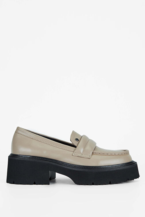 Tamer Tanca Vizon Kadın Deri Loafer 33 5010 BN AYK SK23/24 - Görsel 2